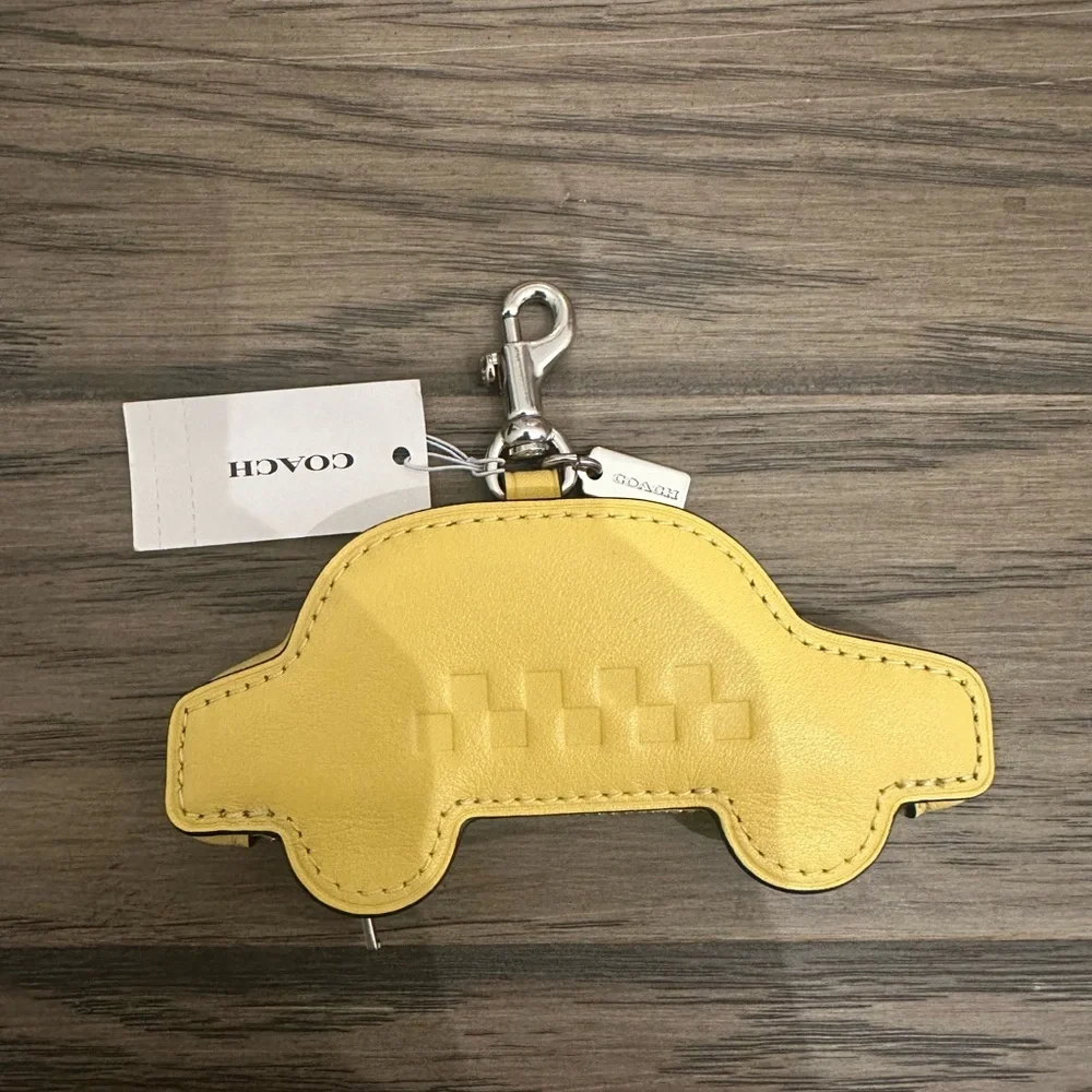 NWT Coach Taxi Bag Charm CDB16 - Picture 7 of 8